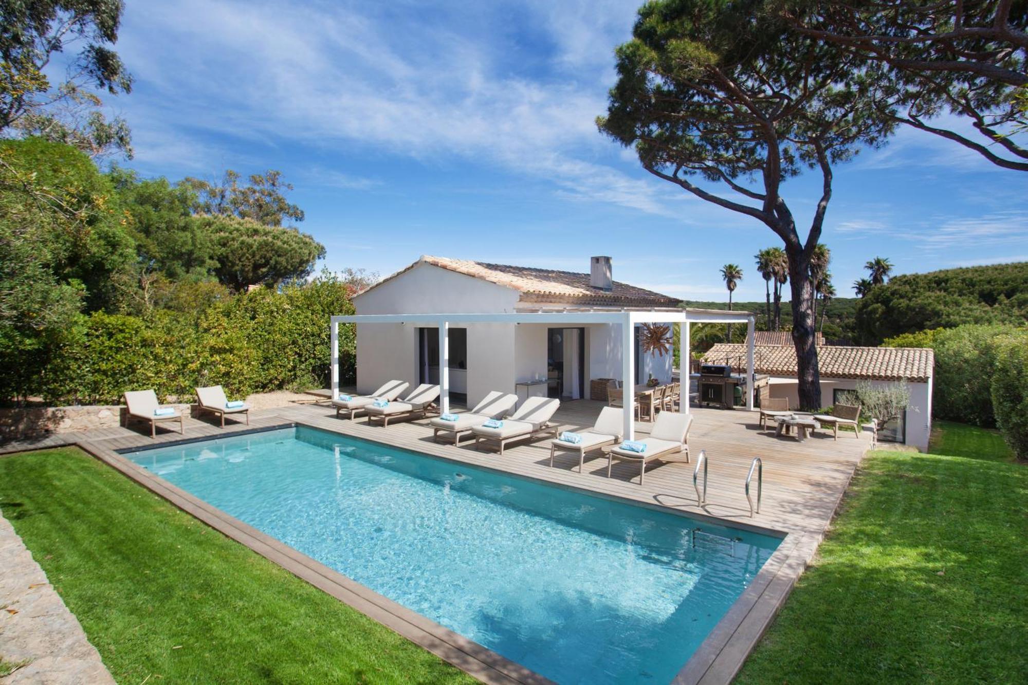 Villa Les Restanques Saint-Tropez Exteriör bild