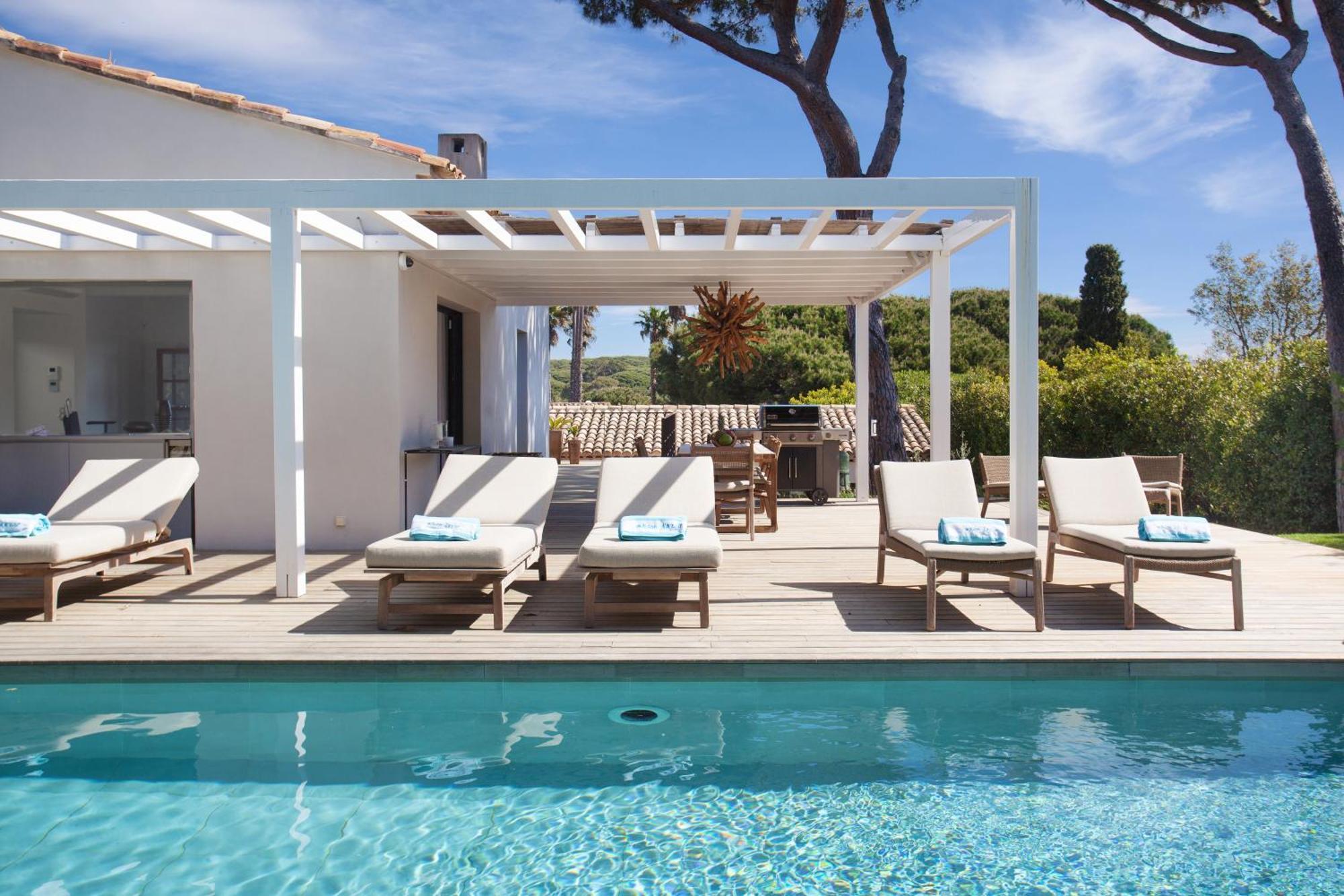 Villa Les Restanques Saint-Tropez Exteriör bild